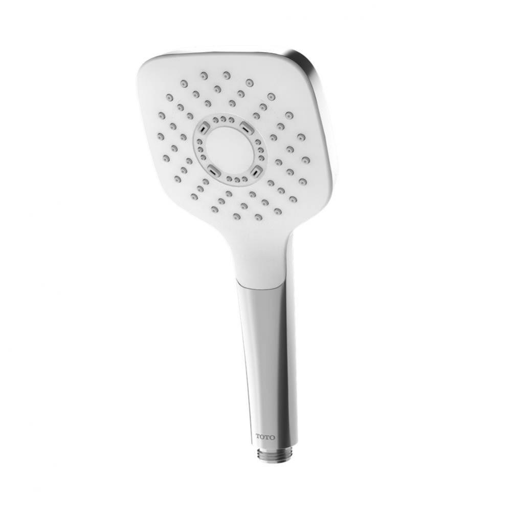 G Series 1.75 GPM Single Spray 4 inch Square Handshower with COMFORT WAVE Technology, Polished Chr