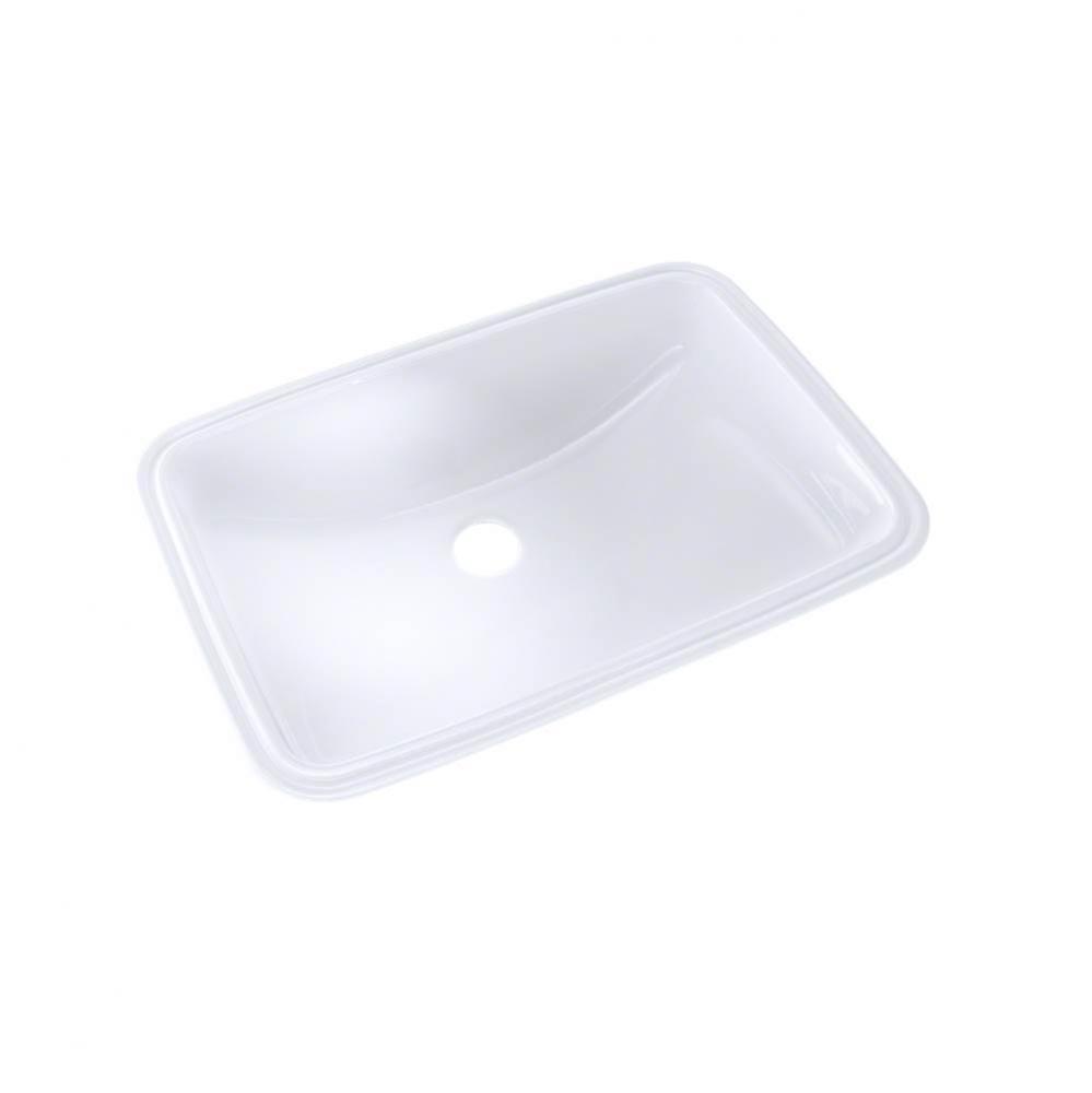 19'' x 12-3/8'' Rectangular Undermount Bathroom Sink with CEFIONTECT, Cotton W