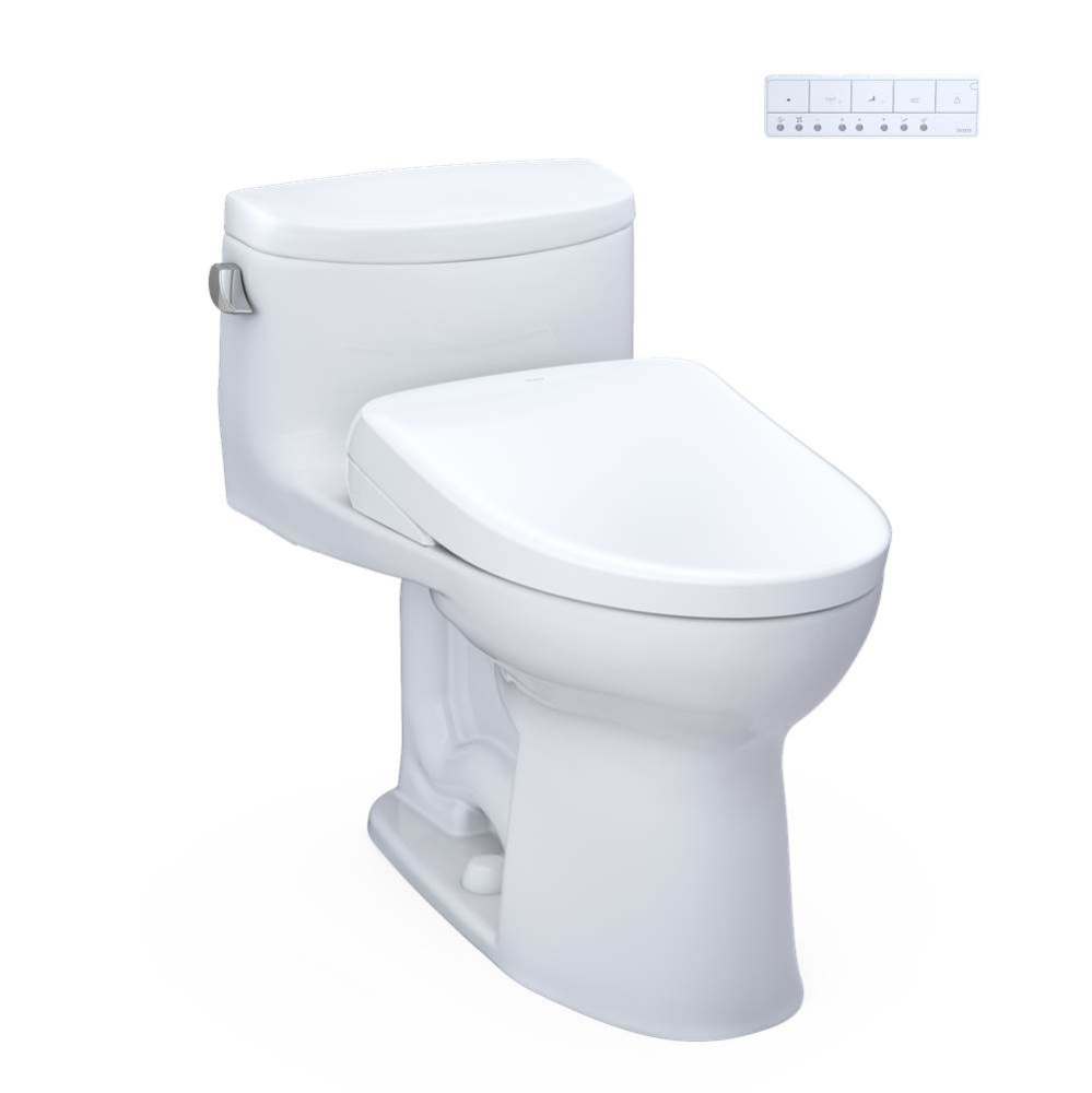 WASHLET®+ Supreme® II One-Piece Elongated 1.28 GPF Toilet and WASHLET®+ S7A Contemp