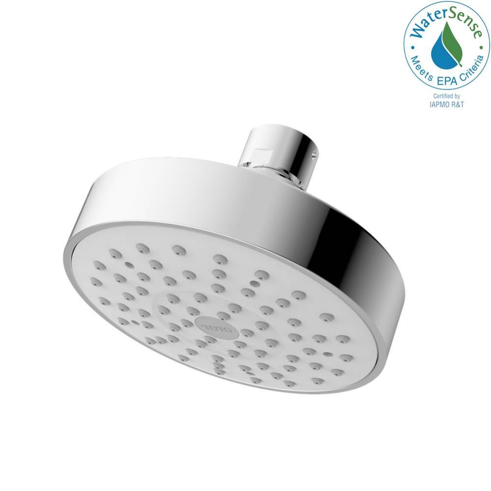 L Series 1.75 GPM Single Spray 4 inch Modern Round Showerhead, Polished Chrome