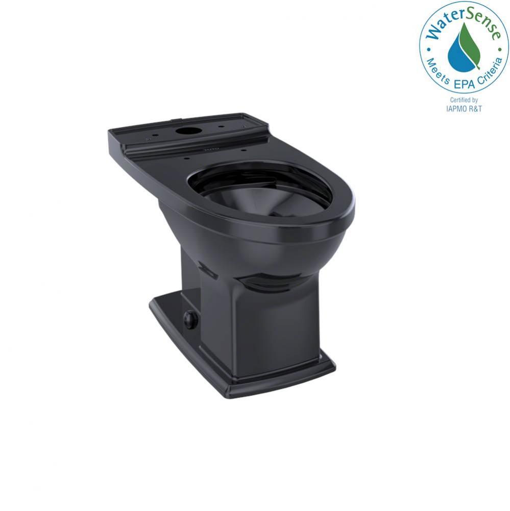 Connelly™ Universal Height Elongated Toilet Bowl, Ebony