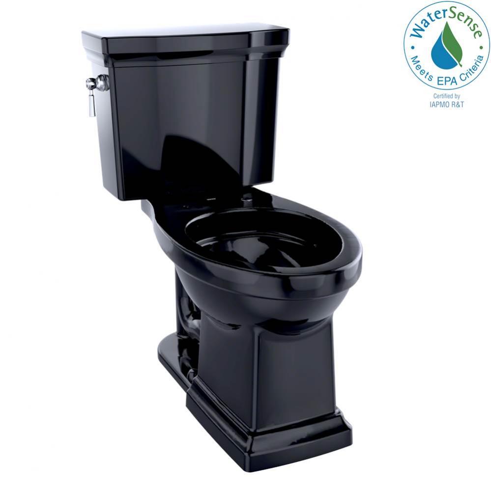 Promenade® II 1G® Two-Piece Elongated 1.0 GPF Universal Height Toilet, Ebony