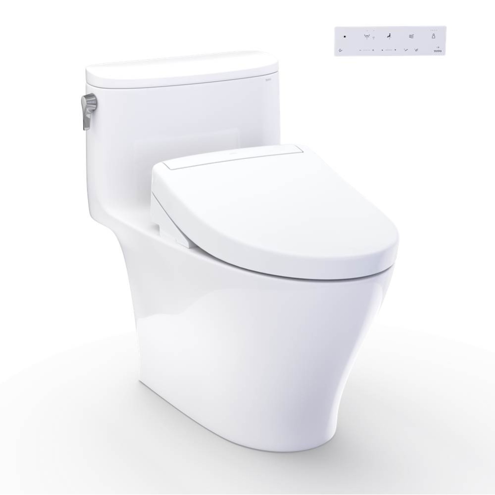 WASHLET®+ Nexus® 1G® One-Piece Elongated 1.0 GPF Toilet and WASHLET S5 Bidet Seat,