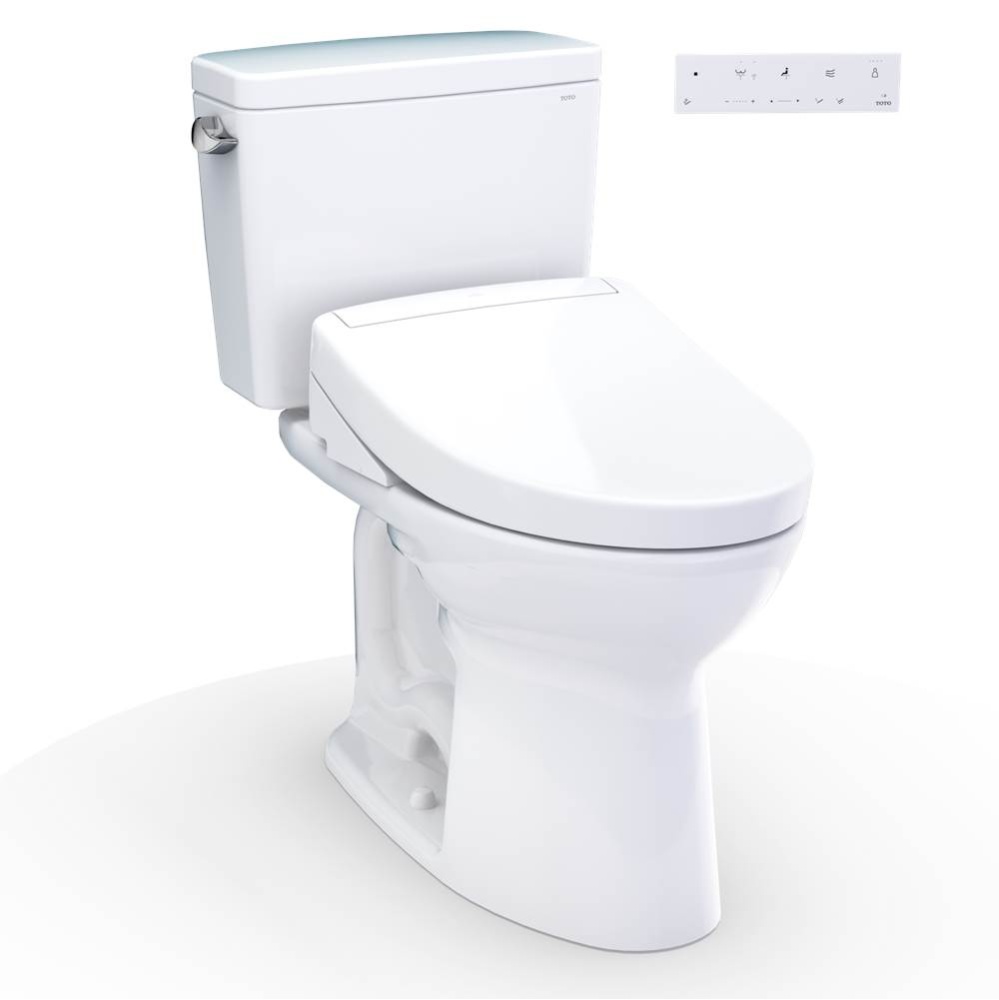 Drake® WASHLET®+ Two-Piece Elongated 1.6 GPF TORNADO FLUSH® Toilet with S5 Bidet Se