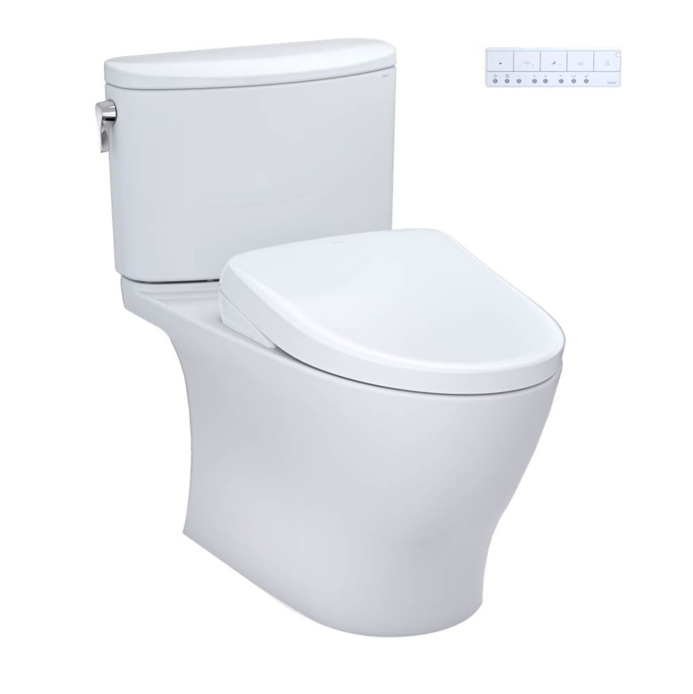 WASHLET®+ Nexus® 1G® Two-Piece Elongated 1.0 GPF Toilet with S7A Contemporary Bidet