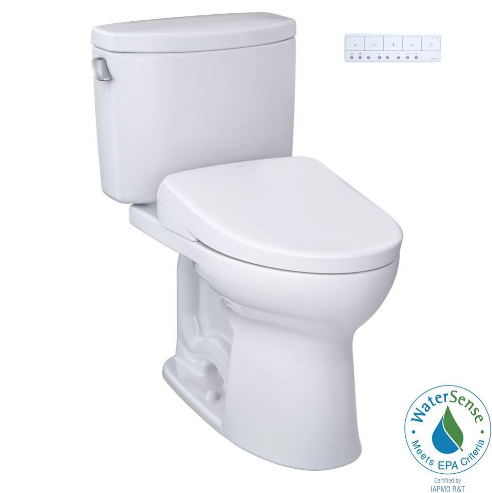 WASHLET®+ Drake® II Two-Piece Elongated 1.28 GPF Toilet and WASHLET®+ S7 Contempora