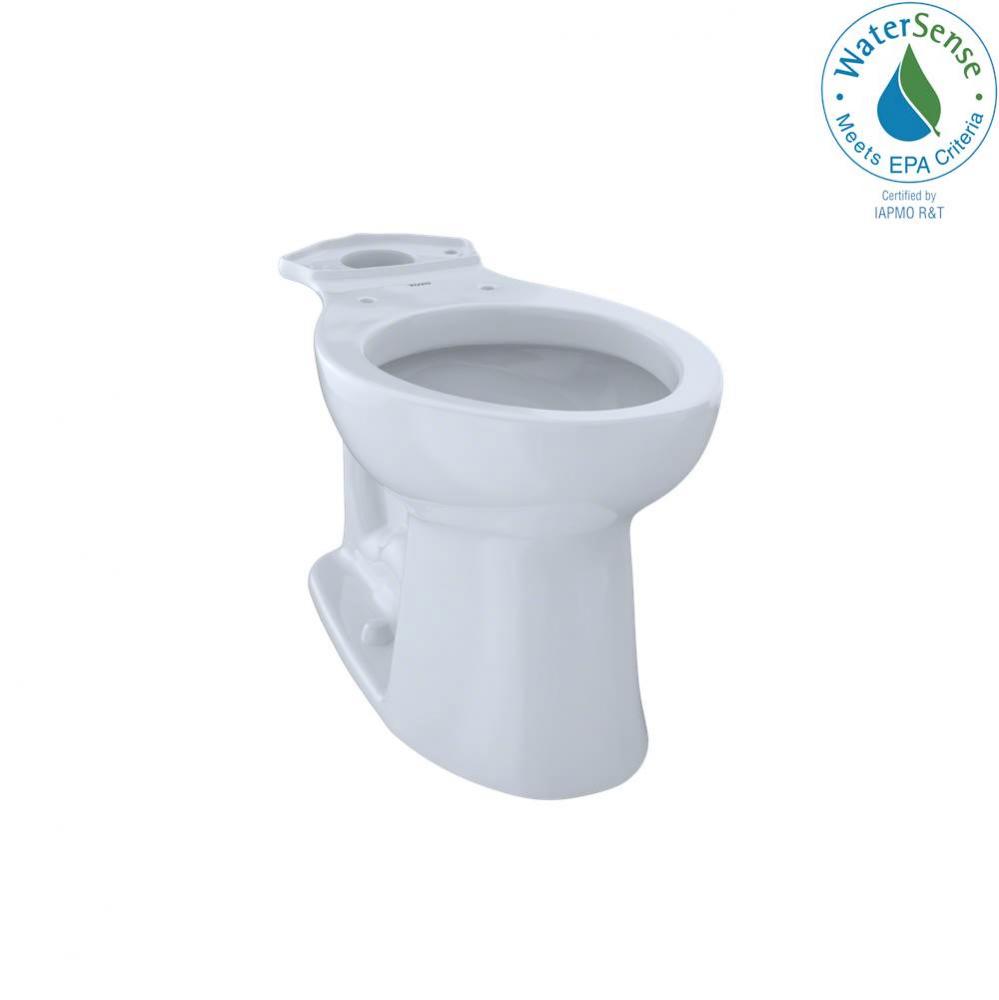 Entrada™ Universal Height Elongated Toilet Bowl, Cotton White