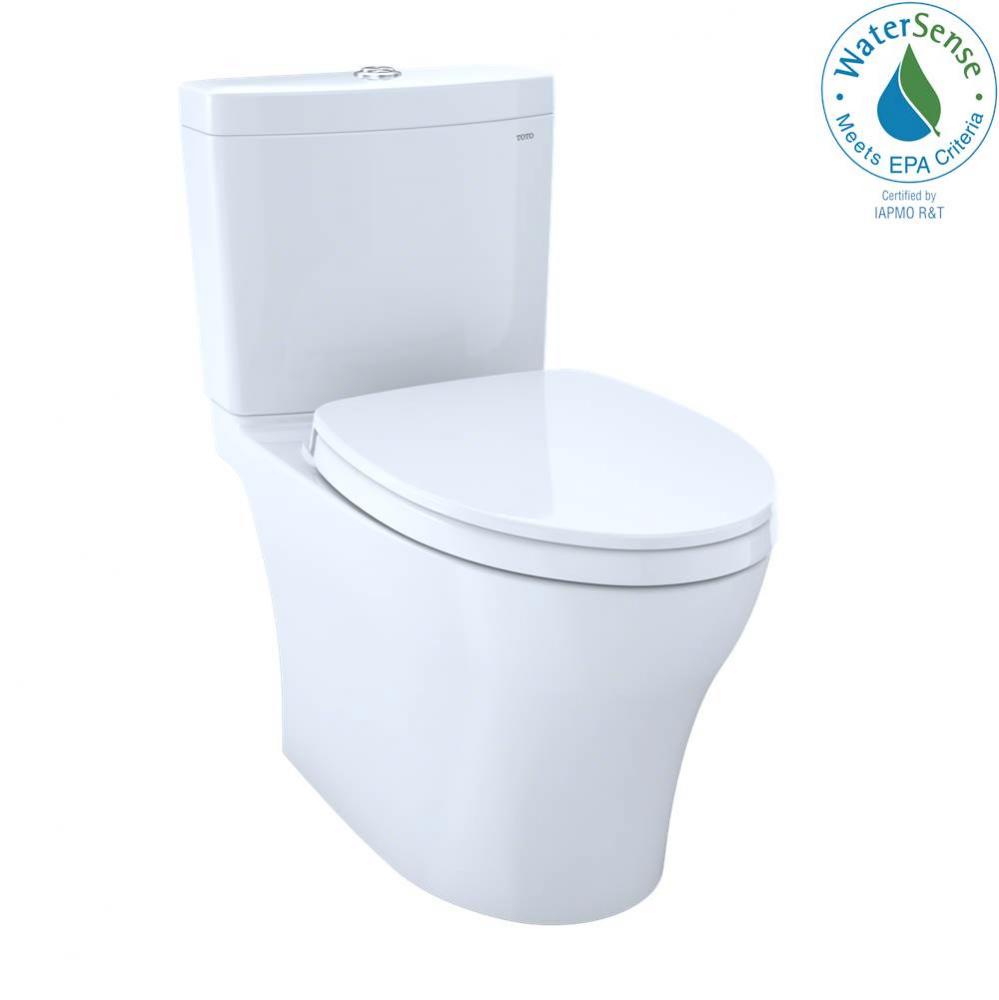 Aquia® IV 1G® Two-Piece Elongated Dual Flush 1.0 and 0.8 GPF Universal Height Toilet wit