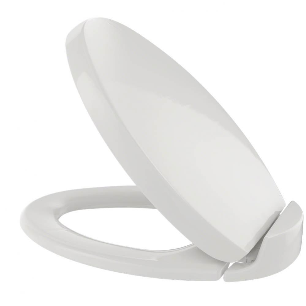 Oval SoftClose® Slow Close Elongated Toilet Seat and Lid, Colonial White