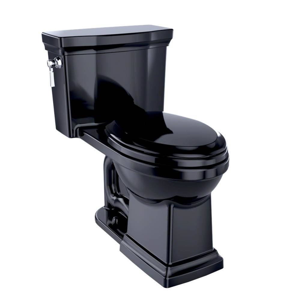 Promenade® II 1G® One-Piece Elongated 1.0 GPF Universal Height Toilet, Ebony