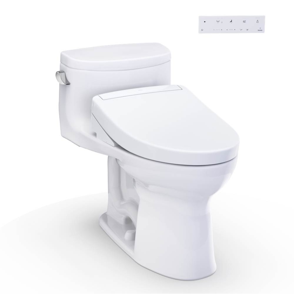 WASHLET+® Supreme® II One-Piece Elongated 1.28 GPF Toilet and WASHLET+® S5 Bidet Se