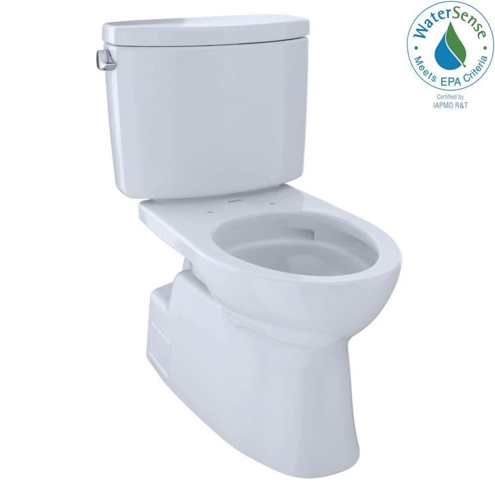 Vespin® II Two-Piece Elongated 1.28 GPF Universal Height Skirted Design Toilet with CeFiONtec