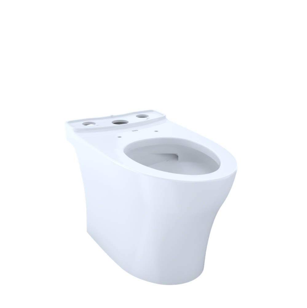 TOTO Aquia IV Elongated Skirted Toilet Bowl with CEFIONTECT, Cotton White