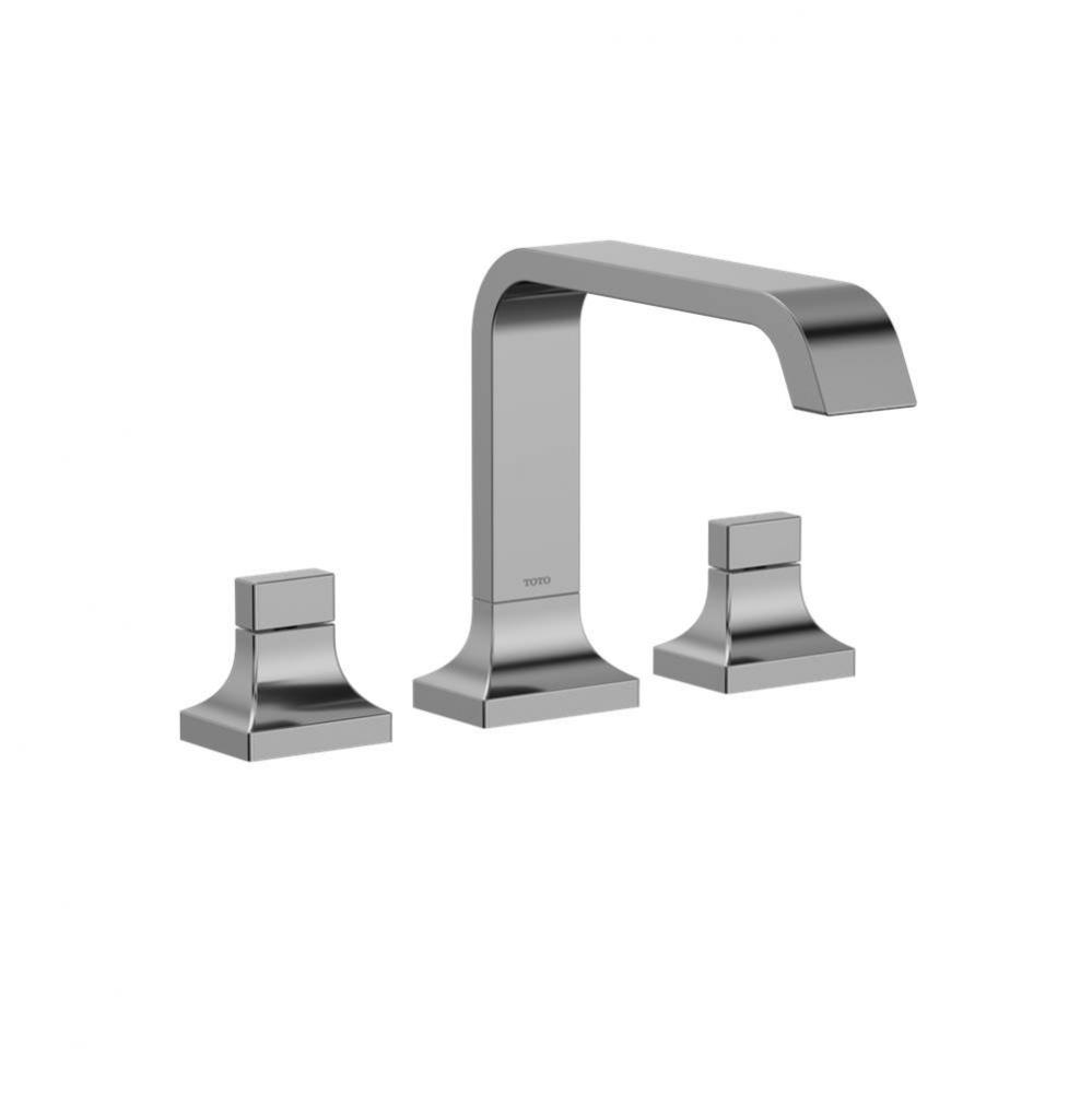 GC Two-Handle Deck-Mount Roman Tub Filler Trim, Polished Chrome Nickel