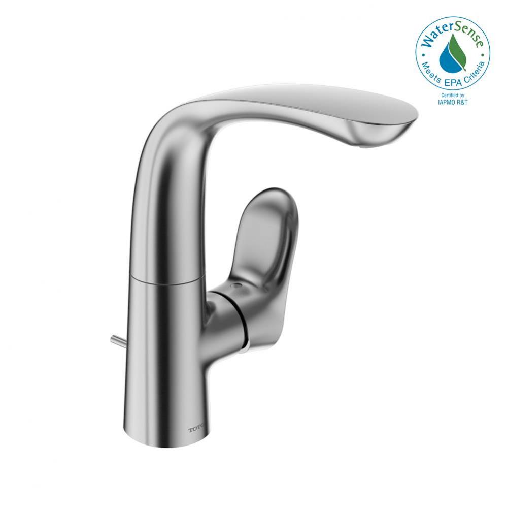 GO 1.2 GPM Single Side-Handle Bathroom Sink Faucet with COMFORT GLIDE Technology and Drain Assembl