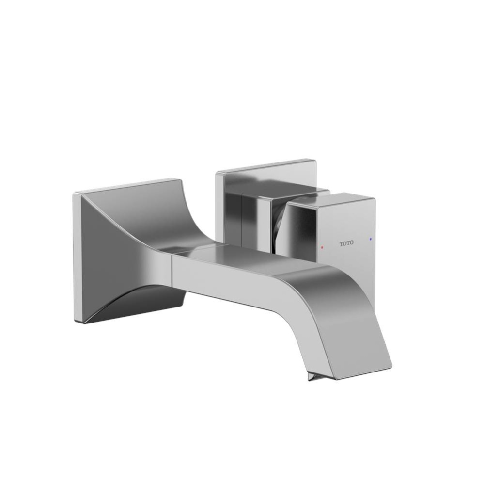 GC 1.2 GPM Wall-Mount Single-Handle Bathroom Faucet with COMFORT GLIDE Technology, Polished Chrome