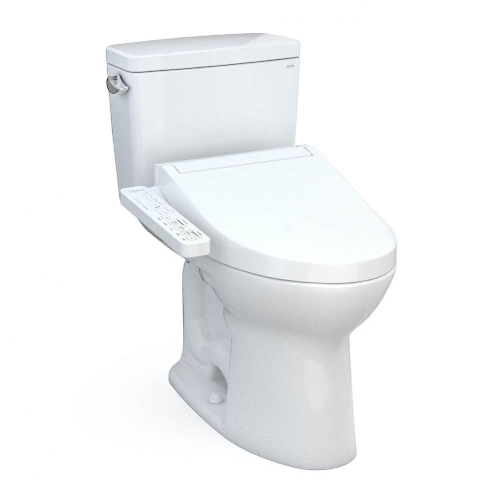 Drake® WASHLET®+ Two-Piece Elongated 1.6 GPF Universal Height TORNADO FLUSH® Toilet