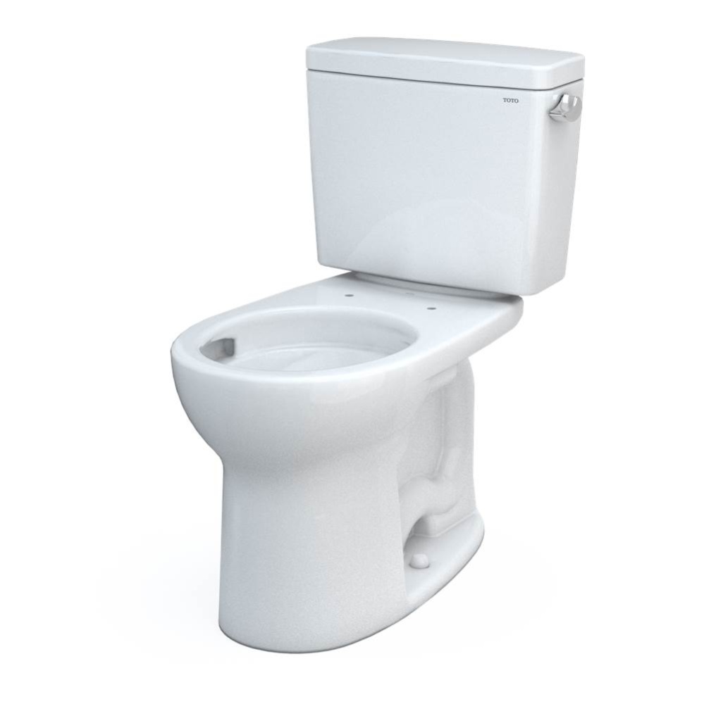 Drake® Two-Piece Round 1.28 GPF Universal Height TORNADO FLUSH® Toilet with CEFIONTECT&#