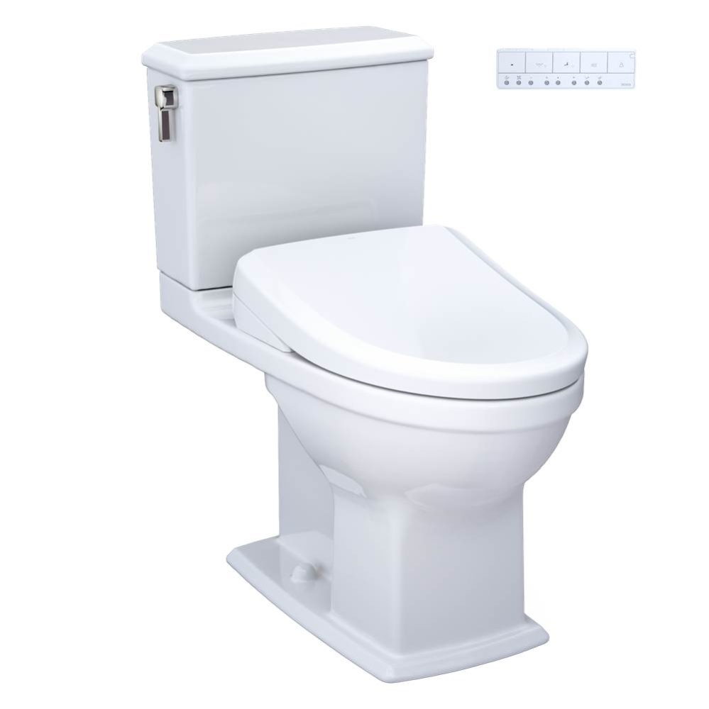WASHLET®+ Connelly® Two-Piece Elongated Dual Flush 1.28 and 0.9 GPF Toilet and Classic W