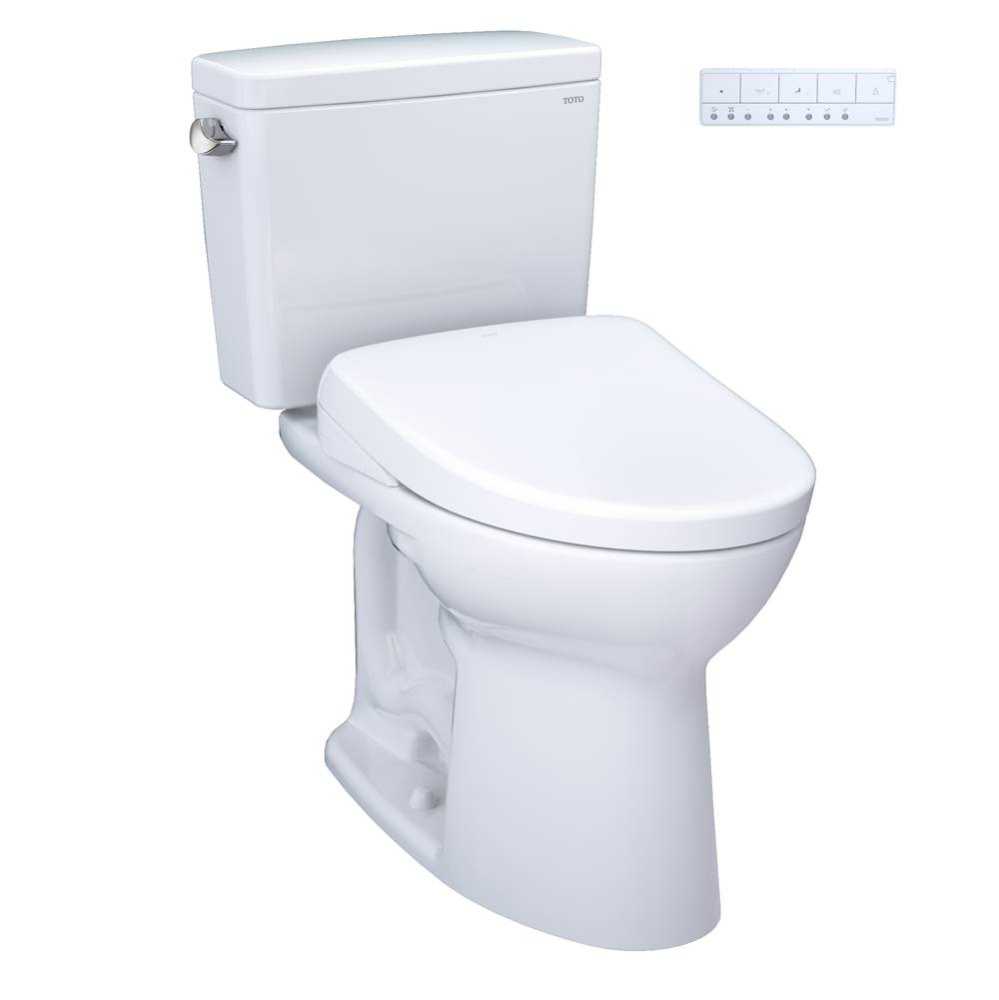 Drake® WASHLET®+ Two-Piece Elongated 1.28 GPF Universal Height TORNADO FLUSH® Toile