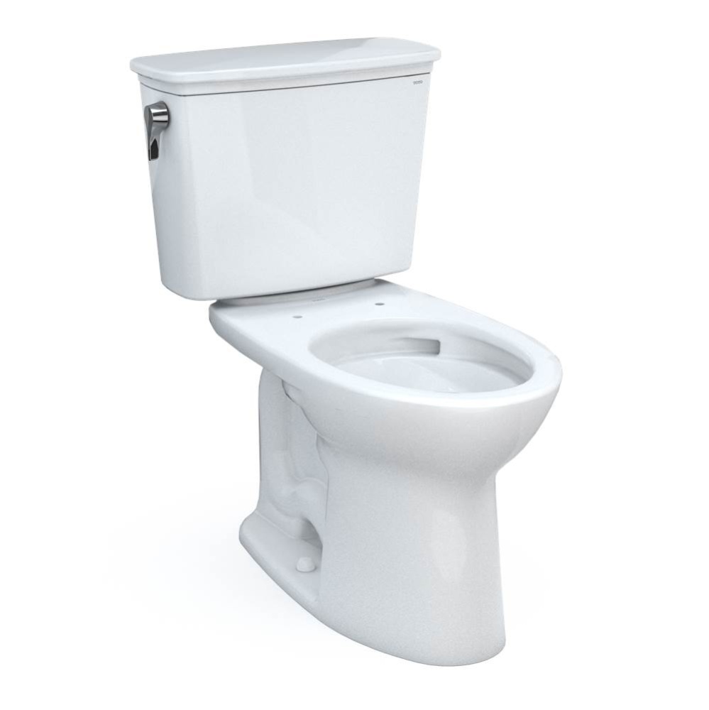 Drake® Transitional Two-Piece Elongated 1.28 GPF Universal Height TORNADO FLUSH® Toilet