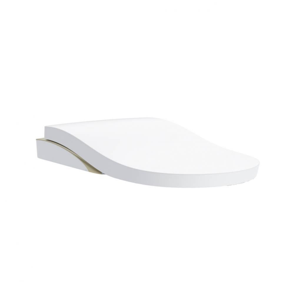 Neorest LS Integrated Toilet Top Unit, Cotton White with Nickel Trim
