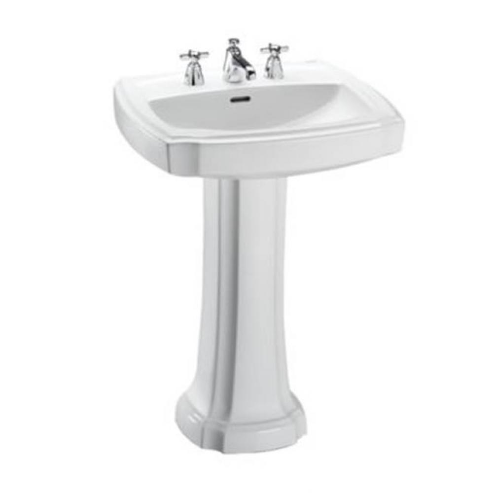 GUINEVERE 8'' CENTER 24-3/8'' LAV AND PED-COLONIAL WHITE