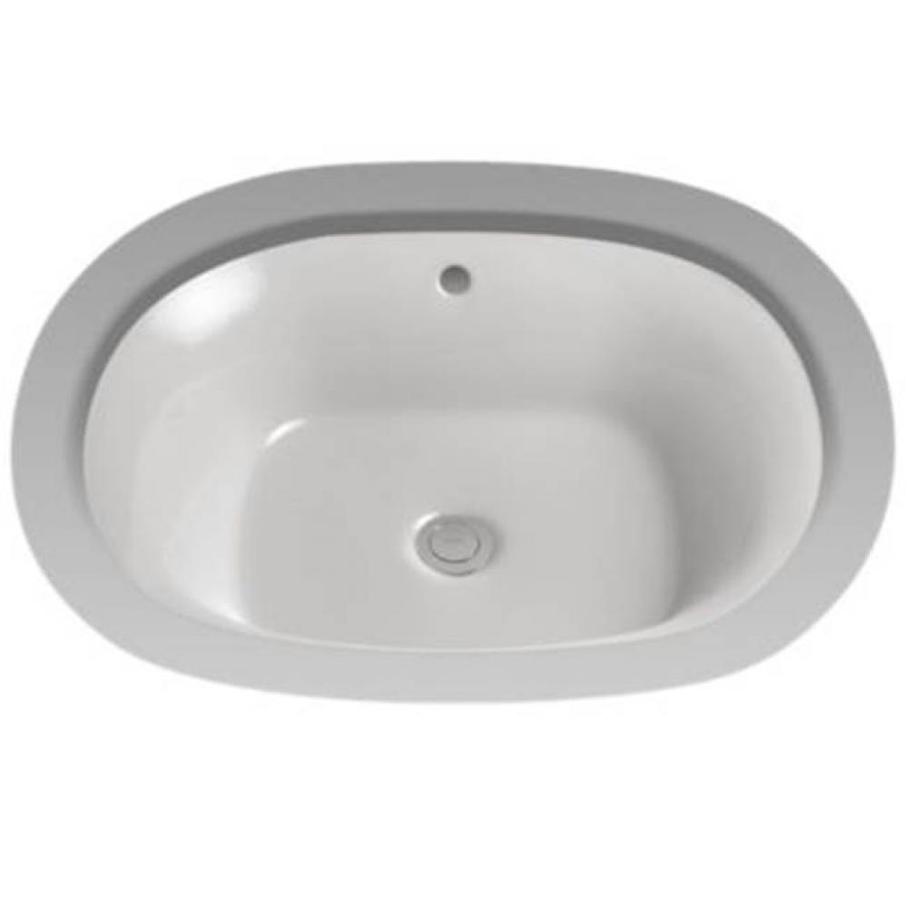 Maris™ 17-5/8'' x 14-9/16'' Oval Undermount Bathroom Sink, Ebony
