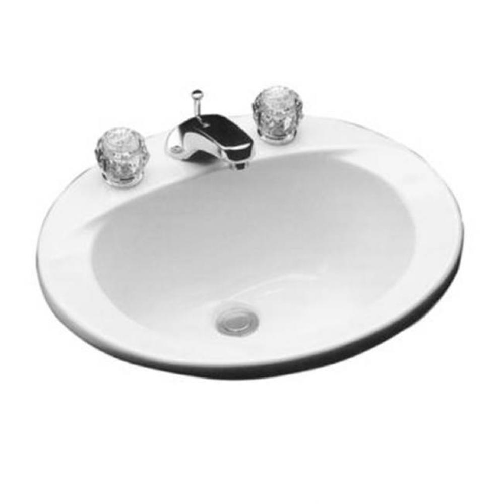 1-HOLE 19'' RD SELF RIM LAV COTTON