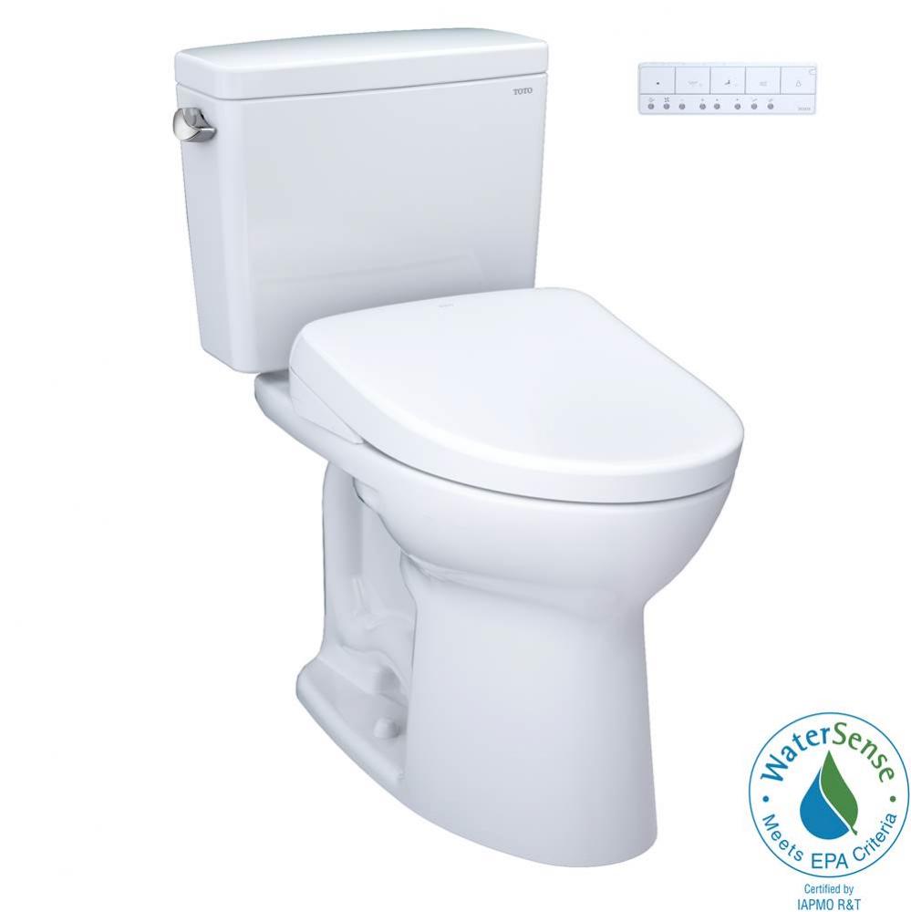 Drake® WASHLET®+ Two-Piece Elongated 1.6 GPF Universal Height TORNADO FLUSH® Toilet