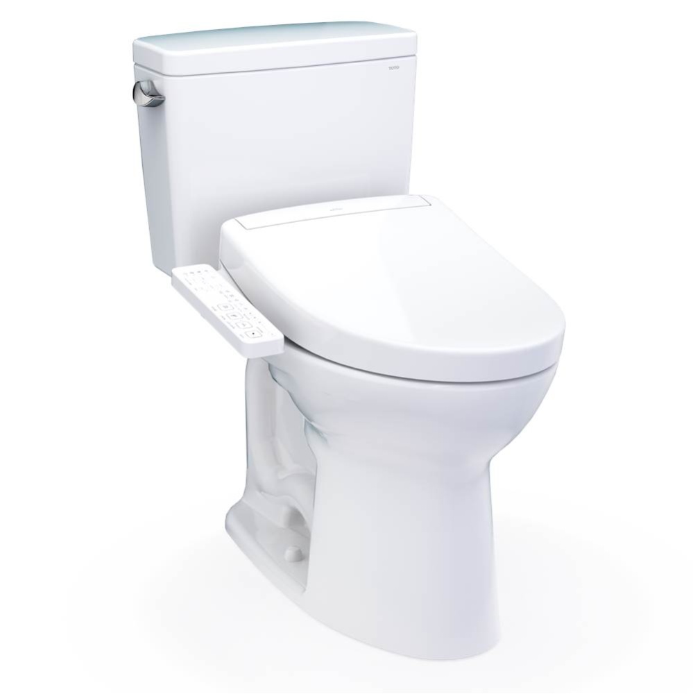 Drake® WASHLET®+ Two-Piece Elongated 1.6 GPF Universal Height TORNADO FLUSH® Toilet