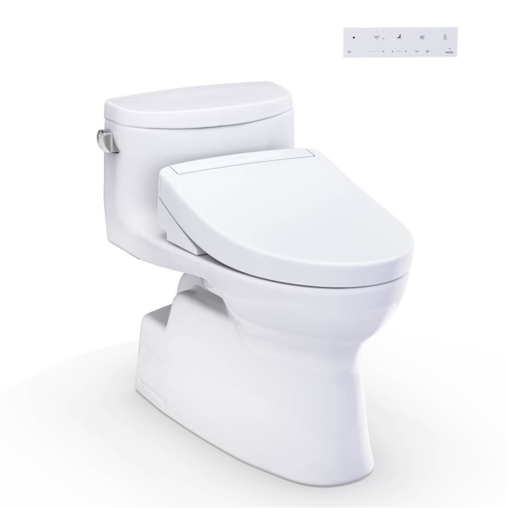 WASHLET+® Carolina® II One-Piece Elongated 1.28 GPF Toilet and WASHLET+® S5 Bidet S