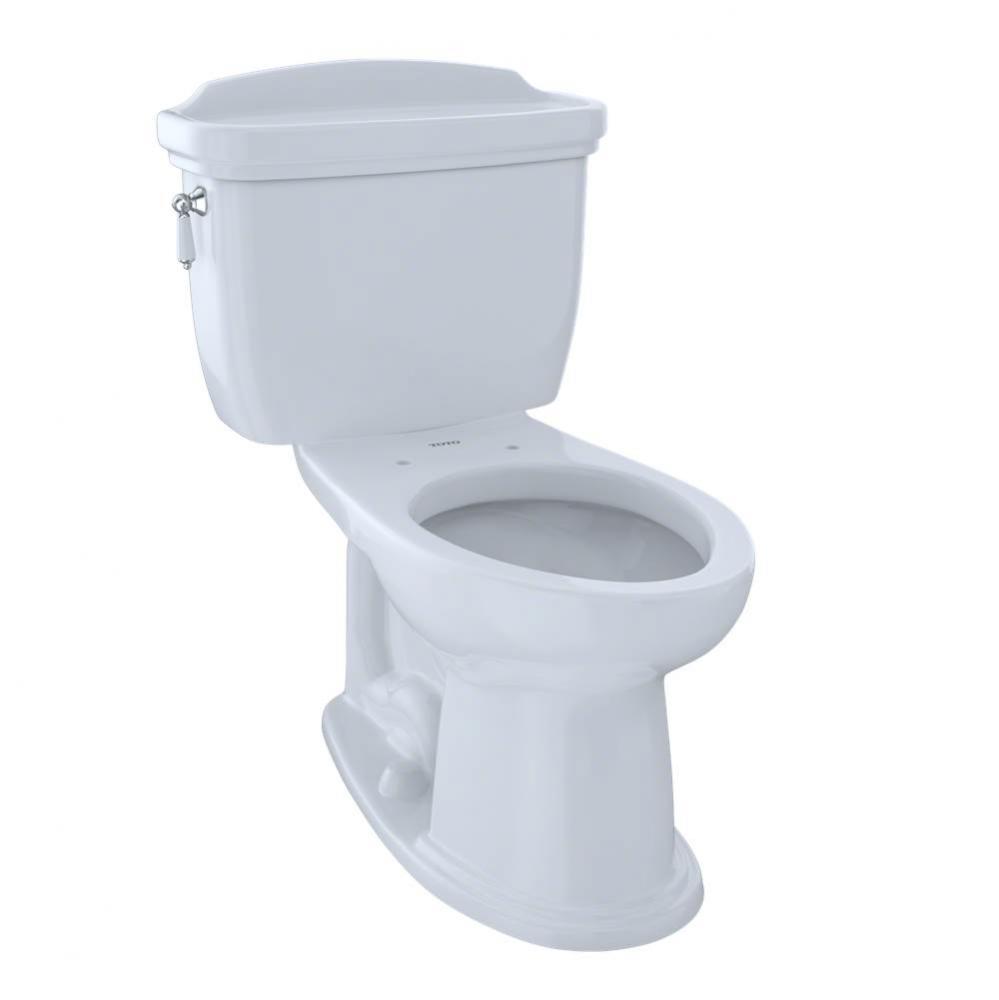 Dartmouth® Two-Piece Elongated 1.6 GPF Universal Height Toilet, Cotton White