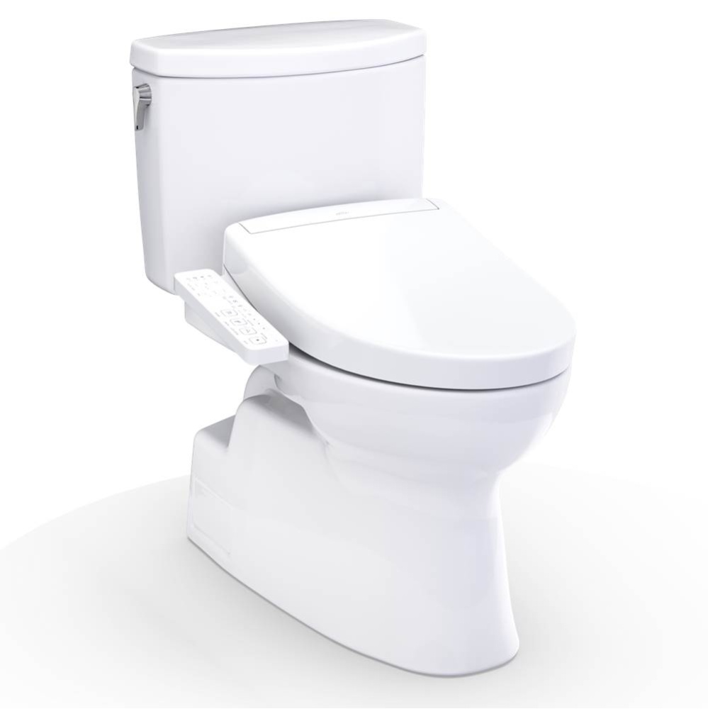WASHLET+® Vespin® II 1G® Two-Piece Elongated 1.0 GPF Toilet and WASHLET+® S2 B