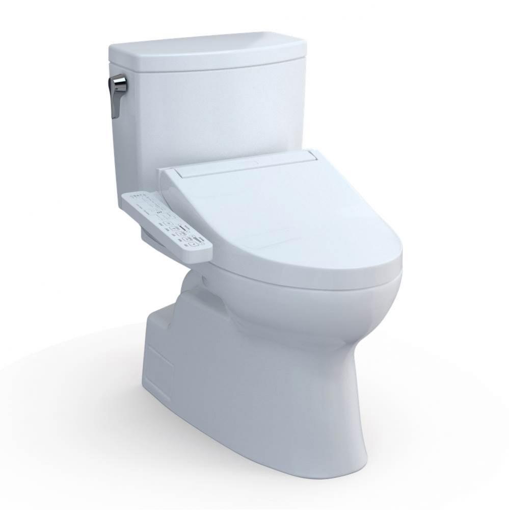 WASHLET+® Vespin® II 1G® Two-Piece Elongated 1.0 GPF Toilet and WASHLET+® C2 B