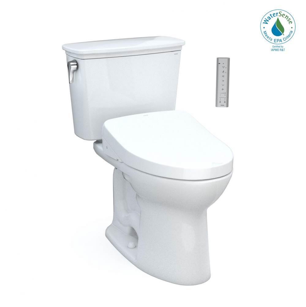 Drake® Transitional WASHLET®+ Two-Piece Elongated 1.28 GPF Universal Height TORNADO FLUS