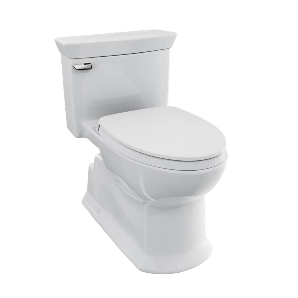 Soirée® One Piece Elongated 1.28 GPF Universal Height Skirted Toilet with CeFiONtect, Co