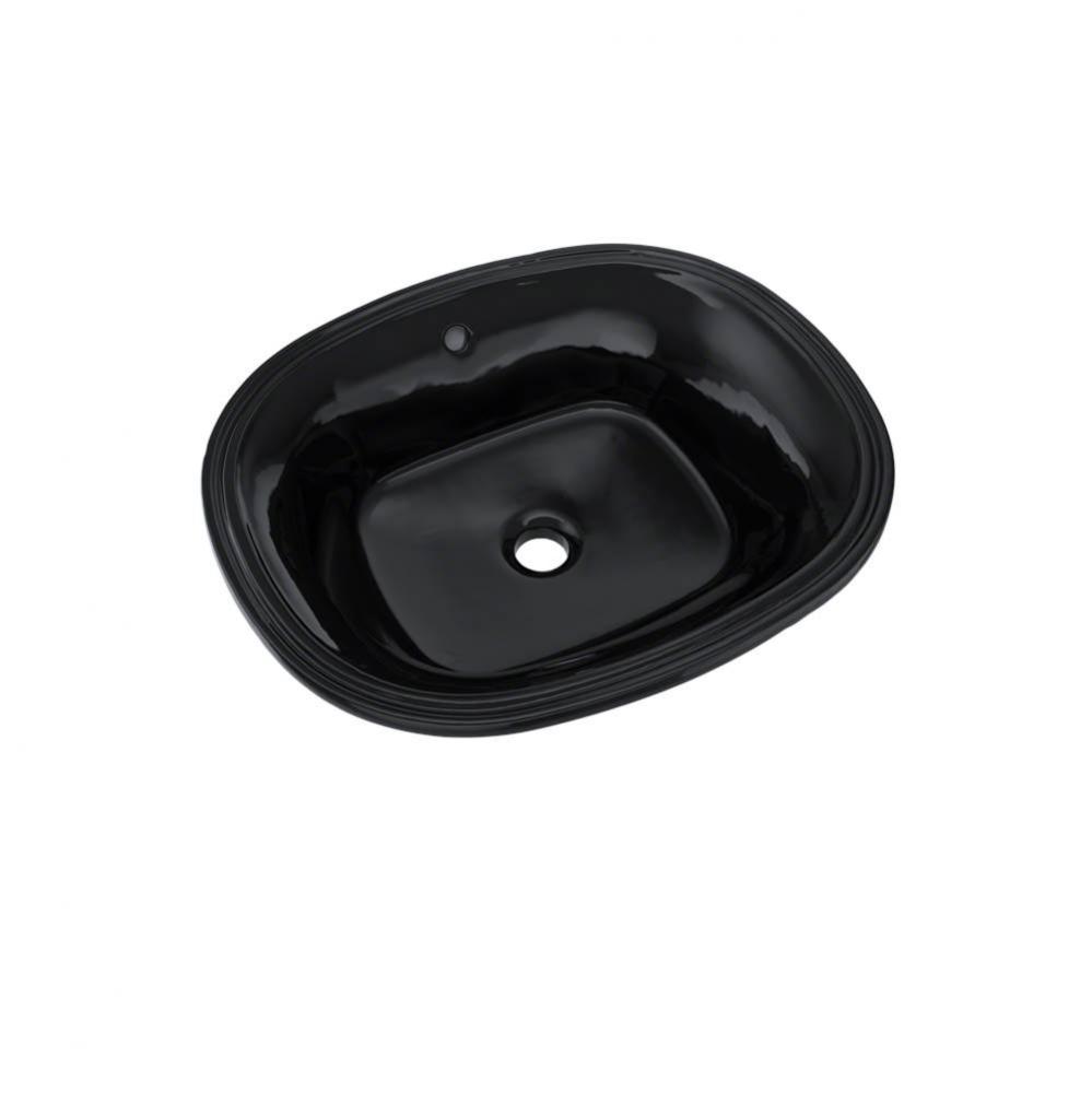 Maris™ 17-5/8'' x 14-9/16'' Oval Undermount Bathroom Sink, Ebony