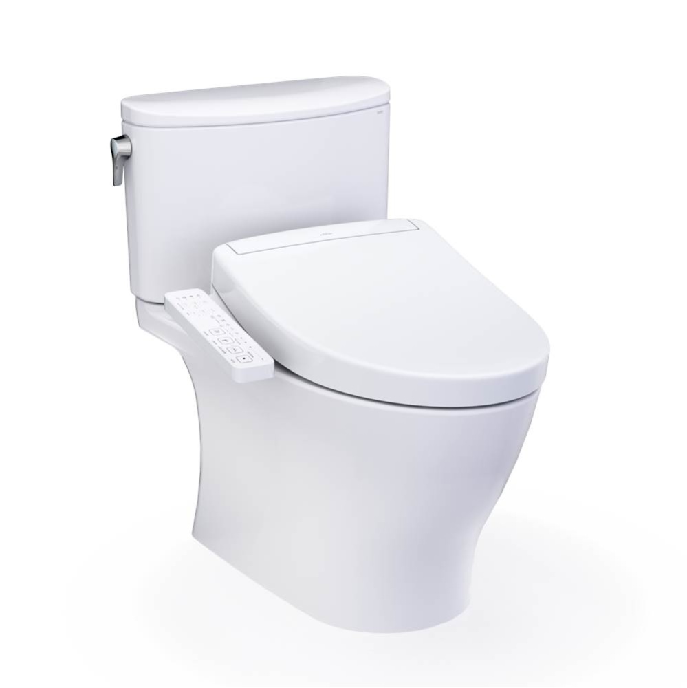 WASHLET®+ Nexus® 1G® Two-Piece Elongated 1.0 GPF Toilet with S2 Bidet Seat, Cotton
