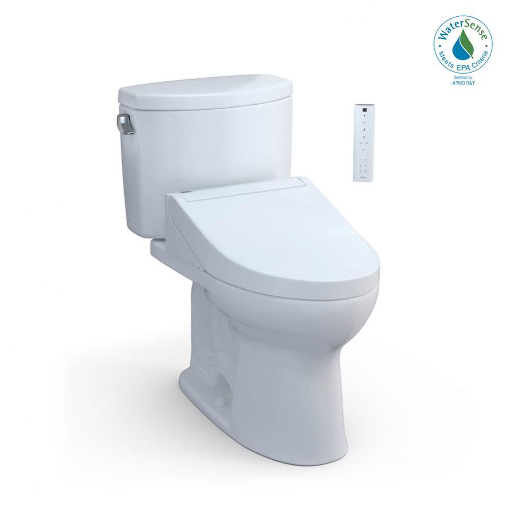 WASHLET+®  Drake® II Two-Piece Elongated 1.28 GPF Toilet and WASHLET+® C5 Bidet Sea