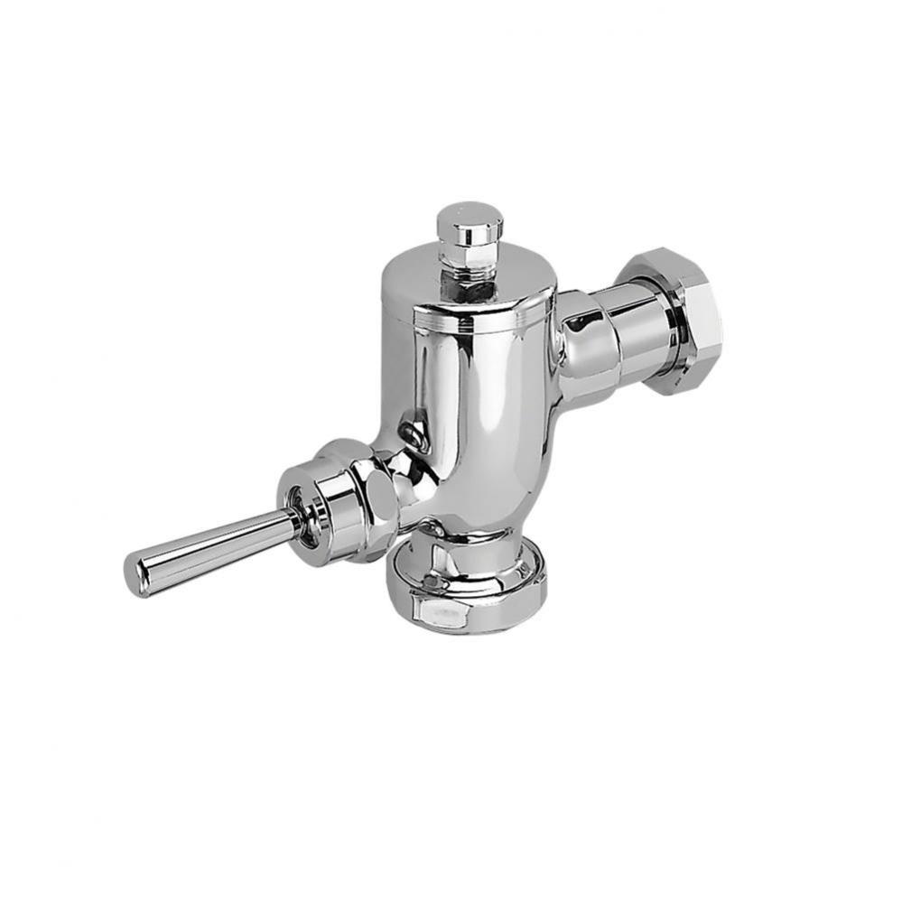 TOTO Toilet 1.28 GPF Manual Commercial Flush Valve Only, Polished Chrome