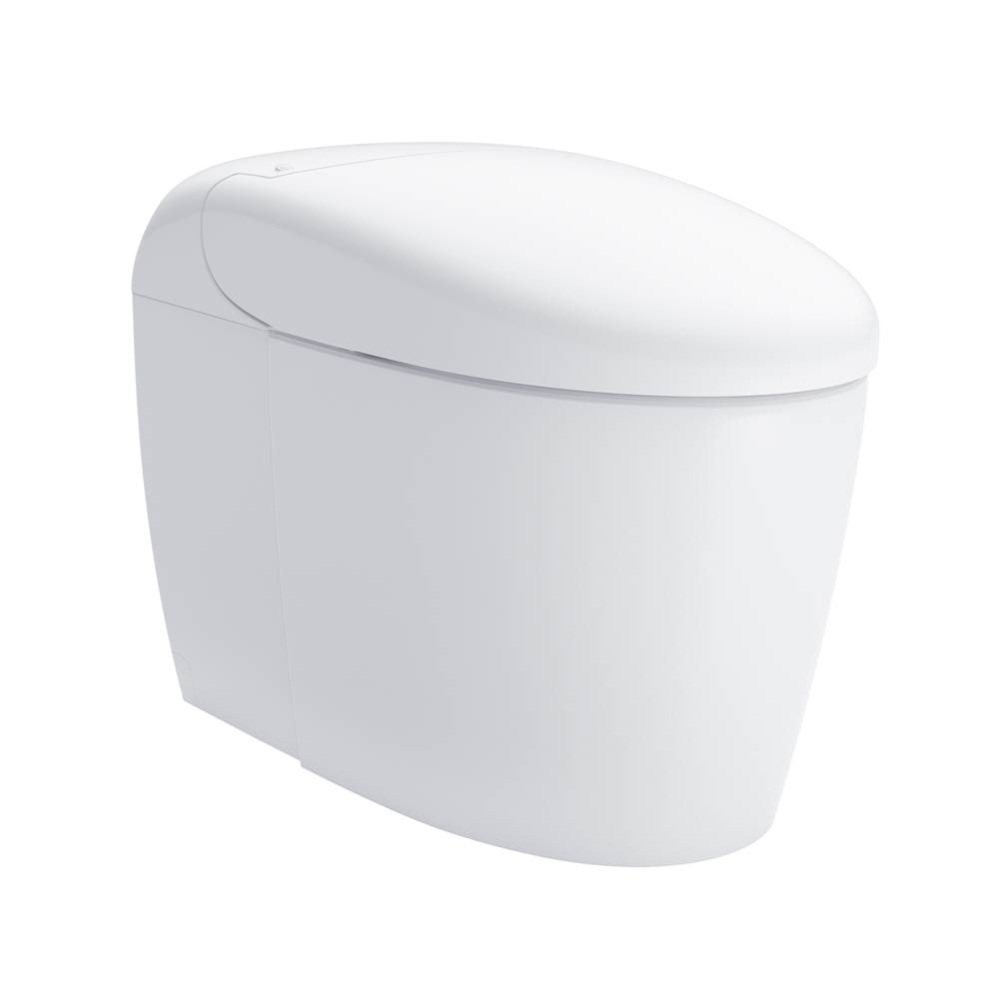 NEOREST® RS Dual Flush 1.0 or 0.8 GPF Toilet with Integrated Bidet Seat and EWATER+, Cotton W