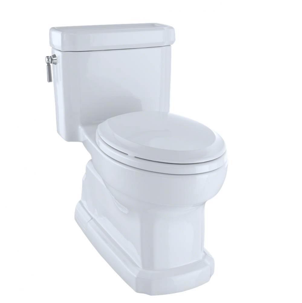 TOTO Eco Guinevere Elongated 1.28 GPF Universal Height Skirted Toilet with CeFiONtect