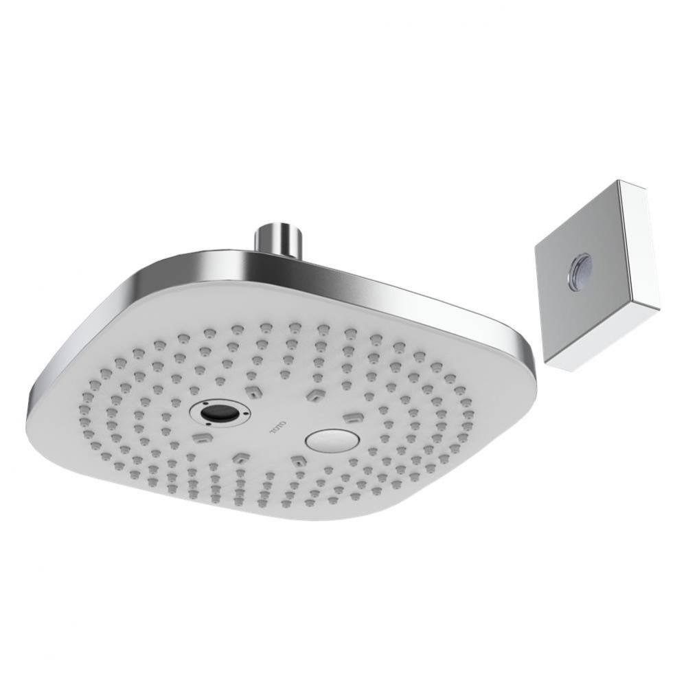 G Series 2.5 GPM Multifunction 8.5 inch Square Showerhead with COMFORT WAVE and WARM SPA, Polished