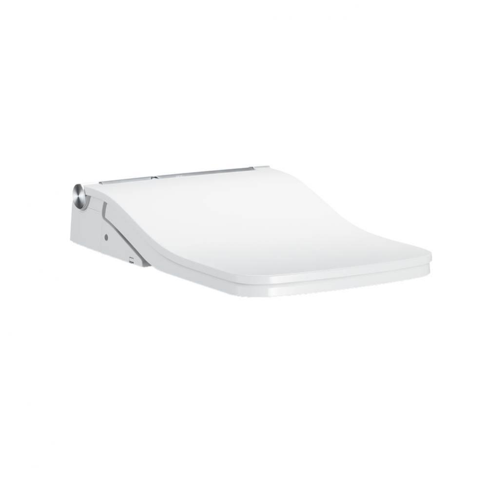 SW WASHLET®+ Ready Square Electronic Bidet Toilet Seat with Auto Flush Ready Cotton White