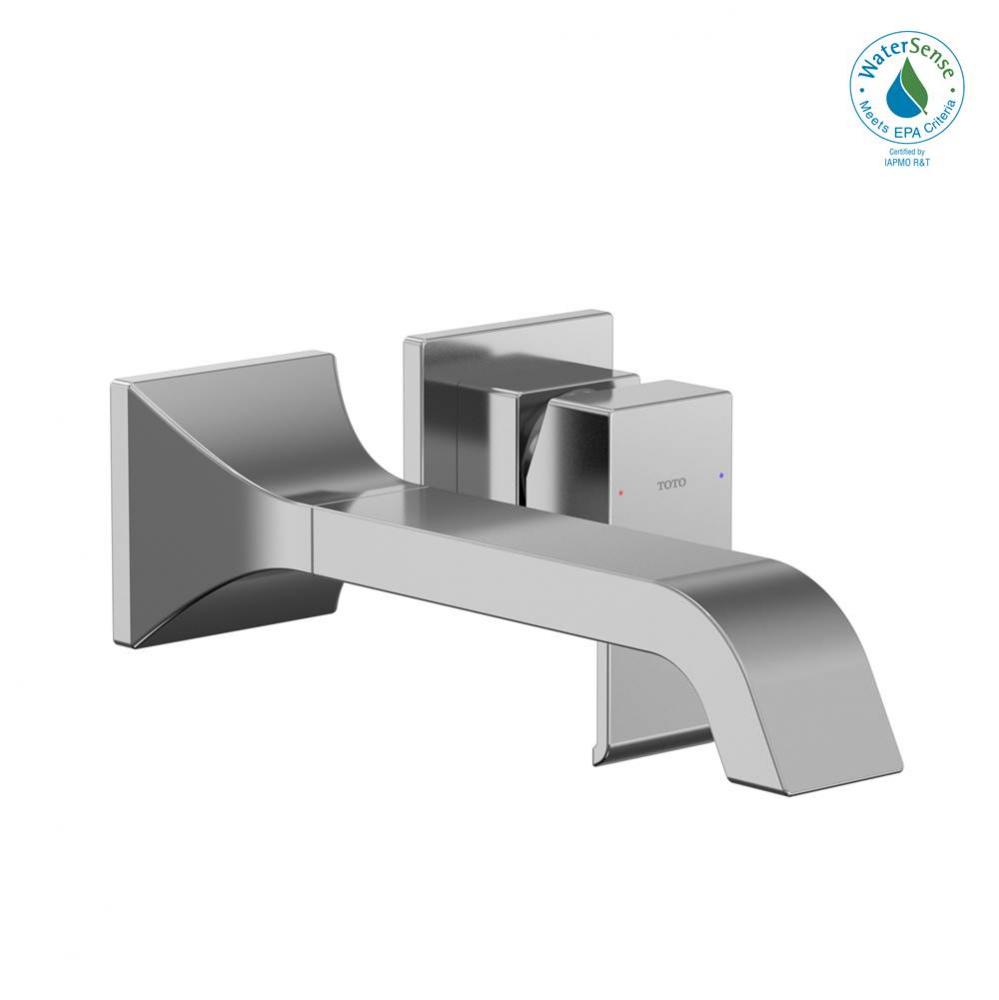GC 1.2 GPM Wall-Mount Single-Handle Long Bathroom Faucet with COMFORT GLIDE Technology, Polished C
