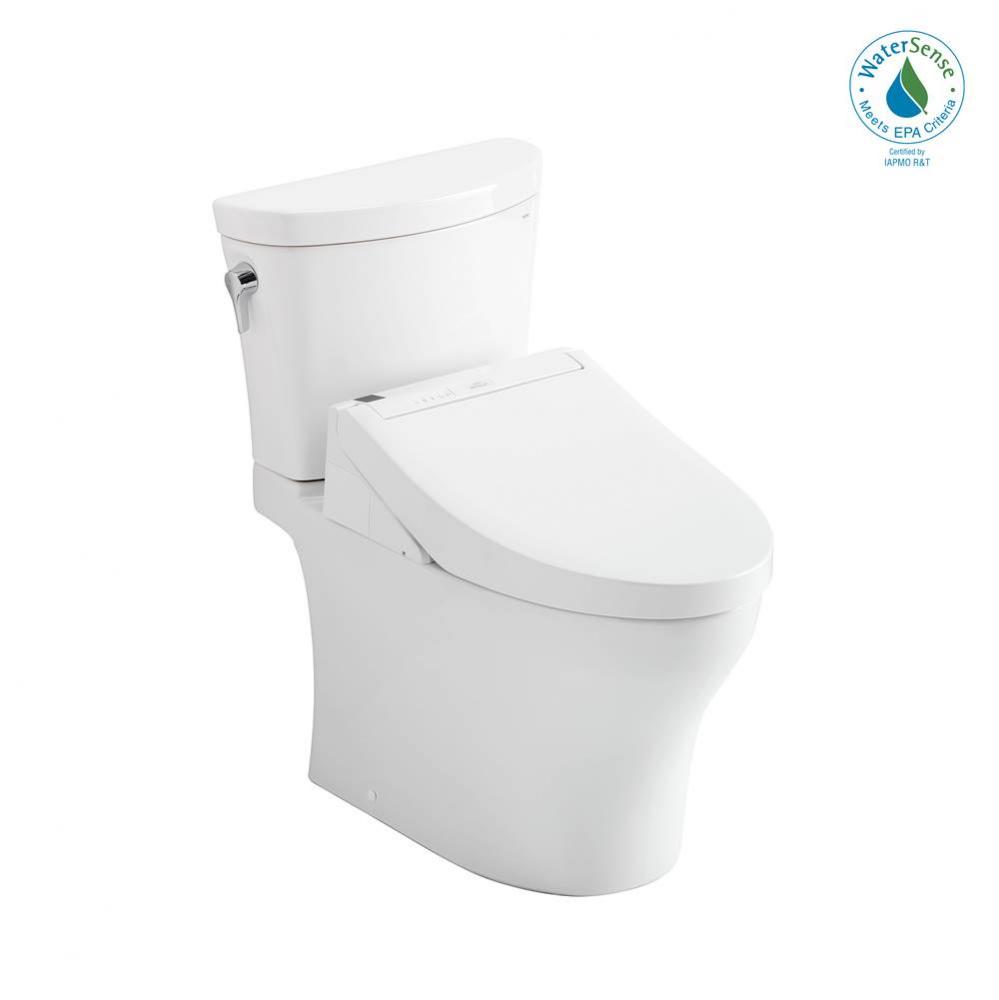 WASHLET®+ Aquia IV® Arc Two-Piece Elongated Dual Flush 1.28 and 0.9 GPF Toilet with C5 B