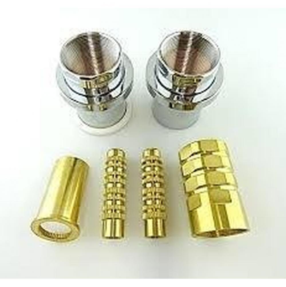 Extension Kit(1.5''Ext) Shower Trim, Soiree,Po. Chrome