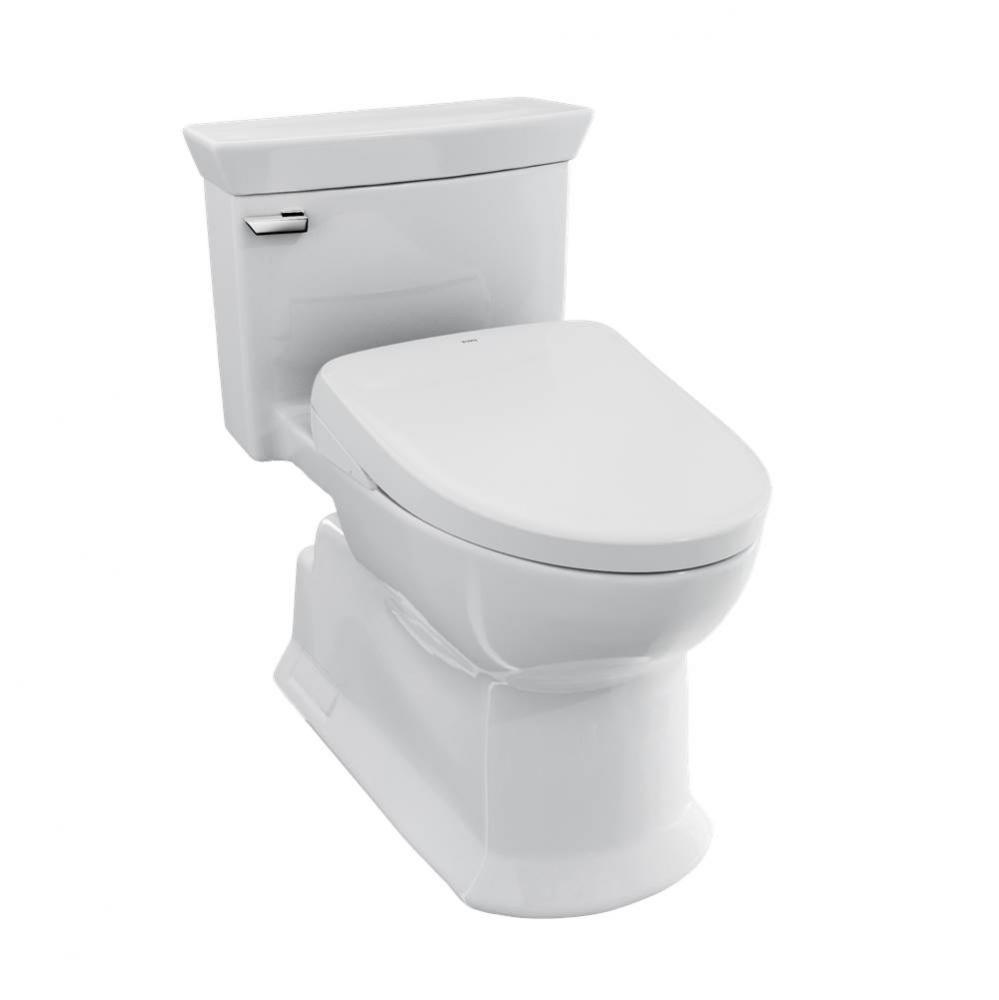 WASHLET®+ Soirée® Elongated 1.28 GPF Universal Height Toilet with Auto Flush S7 Bid
