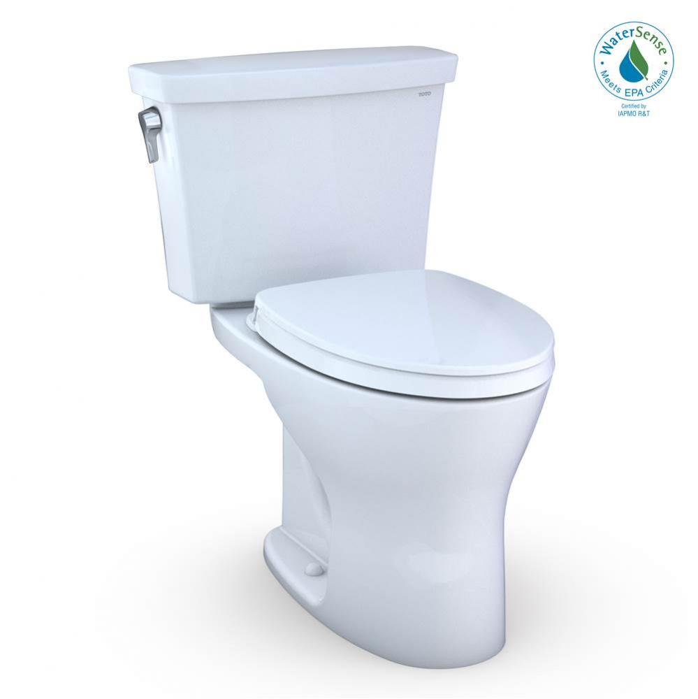 Drake® Transitional Two Pc. Elong. Dual Flush 1.28-0.8 GPF Unv. Height DYNAMAX TORNADO FLUSH&